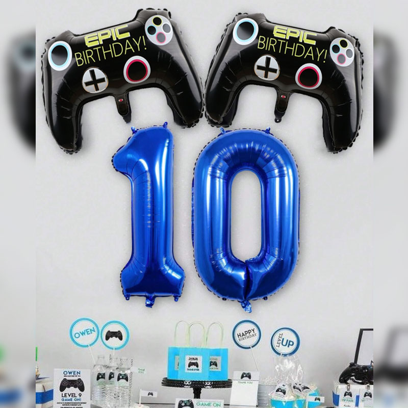 3pcs Video Game Party Supplies - Gaming Accessories For Room 评论和价格