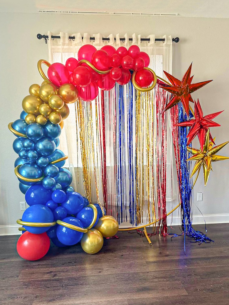 126pcs Kozee Red Blue Gold Bal - Gaming Accessories For Room 评论和价格