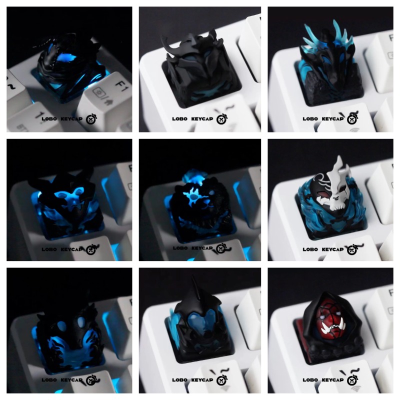 NEW Shadow Legion Theme Keycap - Gaming Accessories Aesthetic 评论和价格